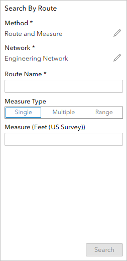 Search by route Search by route